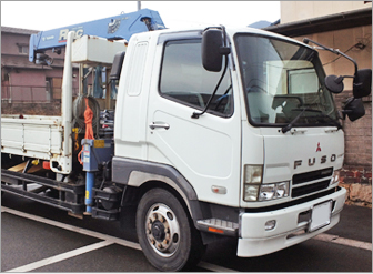 荷物に適した車両を手配できます